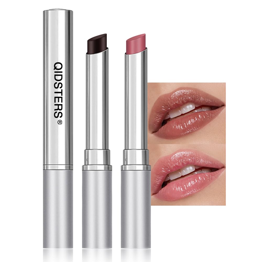 QIDSTERS Honey Lip Balm tube swatch shows sheer tint and hydration