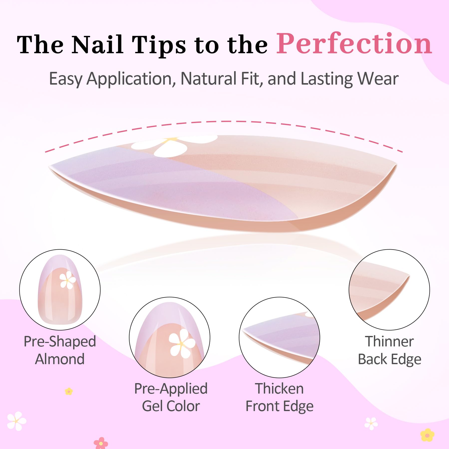 QIEK 10g nail glue tube for sturdy bonding
