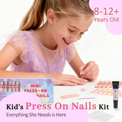 QIEK almond nails with flower patterns for a playful look