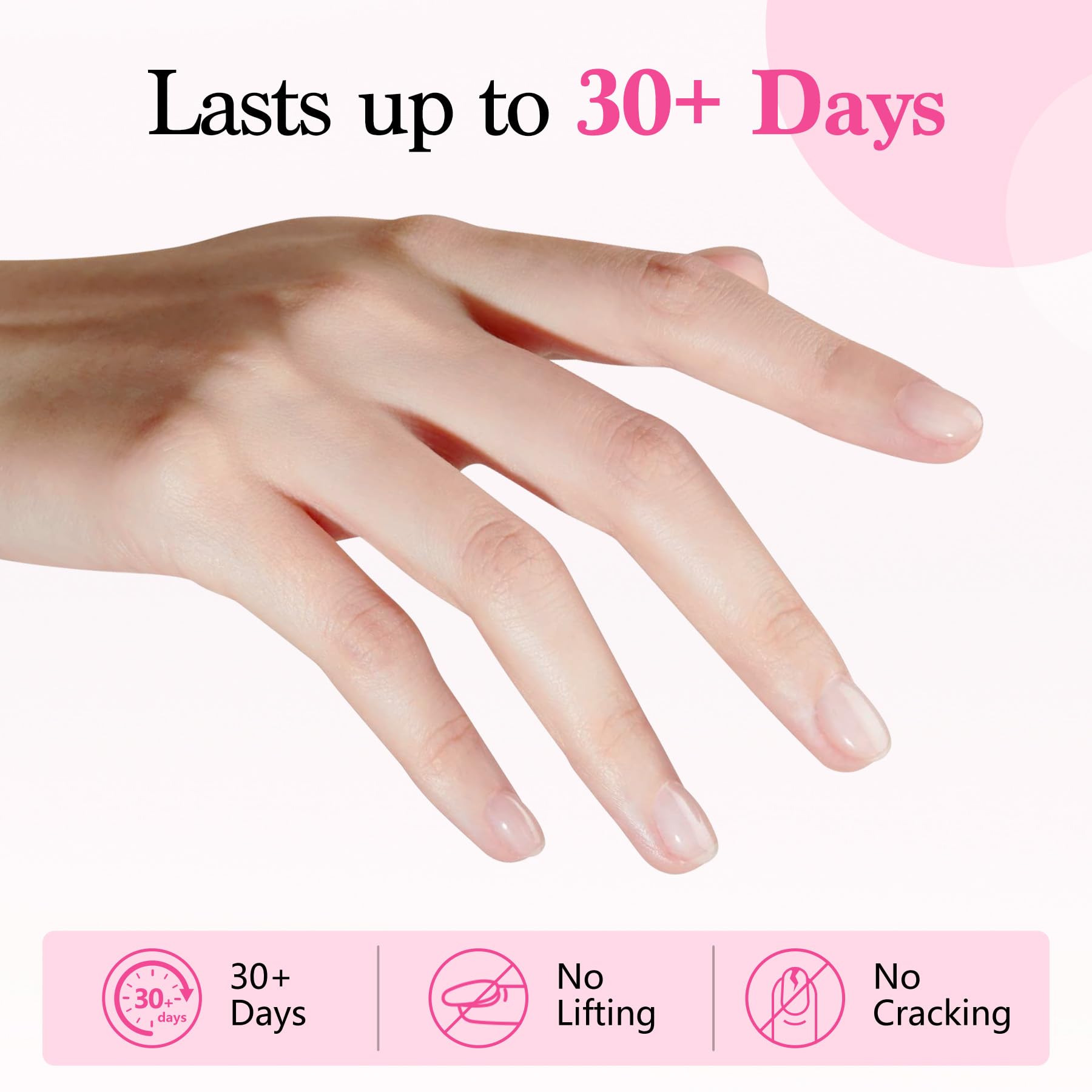 QIEK Builder Nail Gel length extension for longer, durable nails.