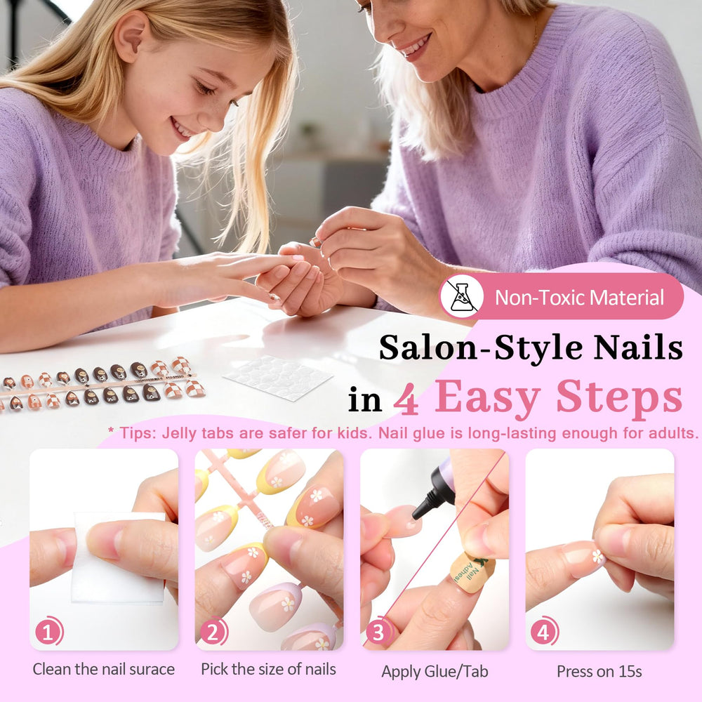 QIEK gift-set nails for kids, perfect birthday surprise