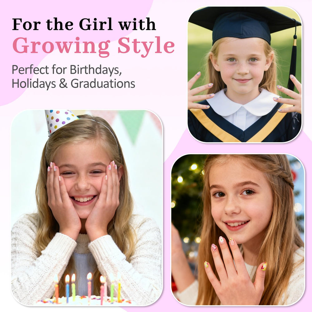 QIEK mini file and cuticle stick in the kit