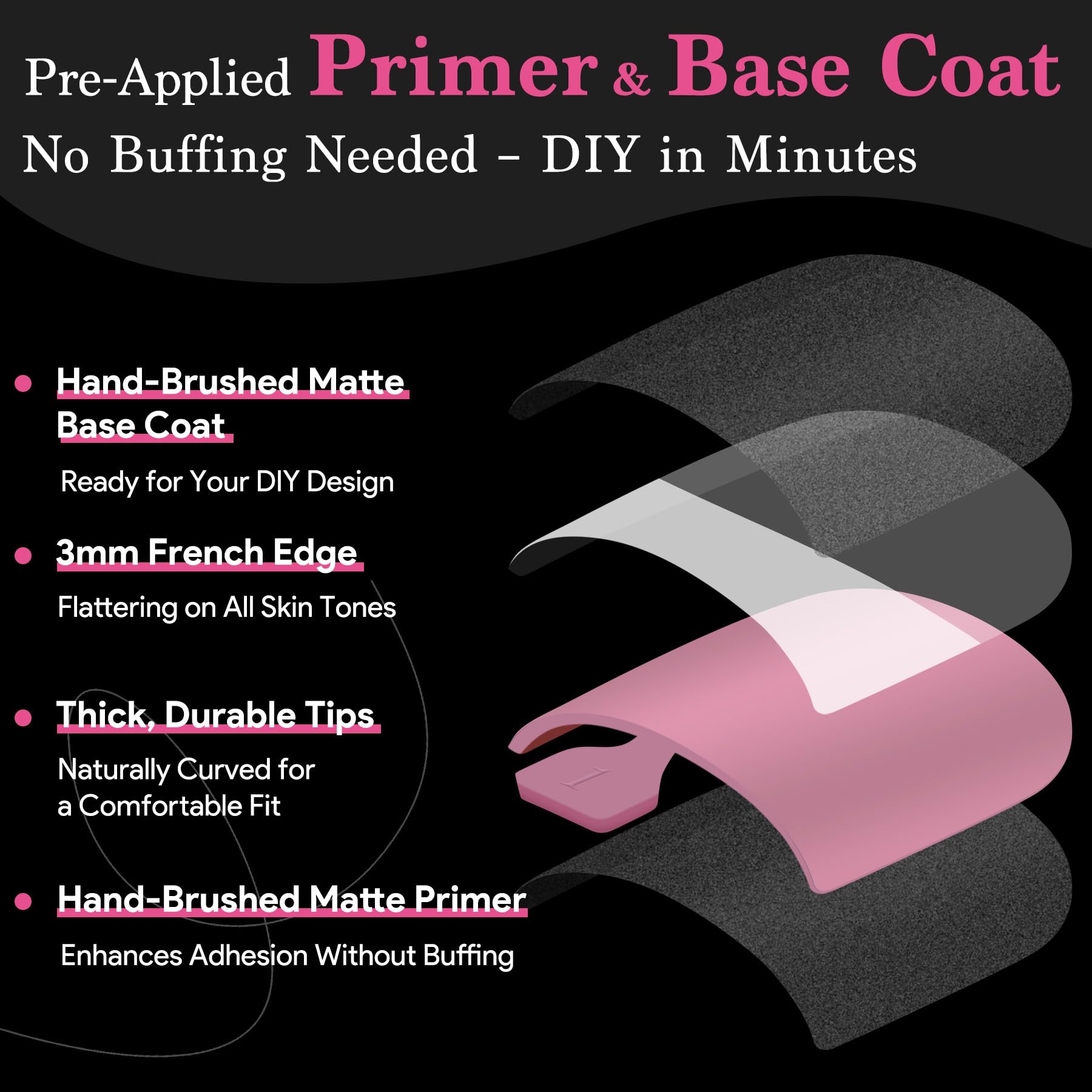 QIEK precoated primer and matte base enable quick DIY designs