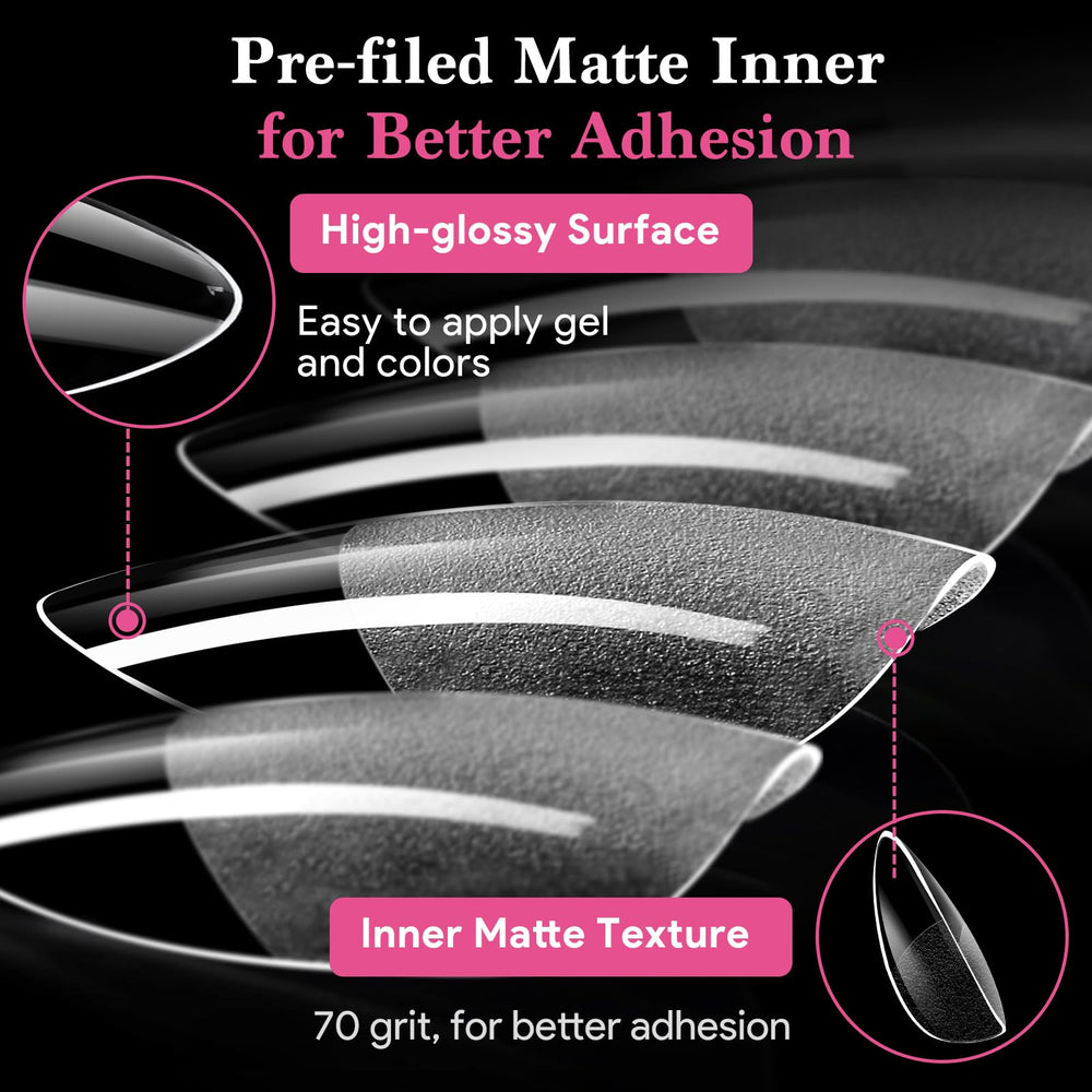 QIEK universal nail canvas suitable for gel, acrylic, and dip powder.