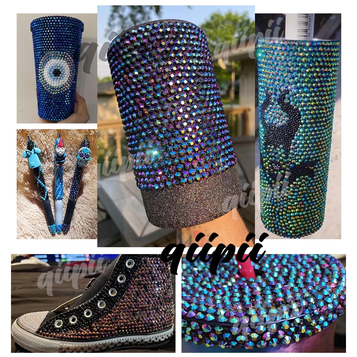 qiipii gift-ready rainbow set for crafting enthusiasts