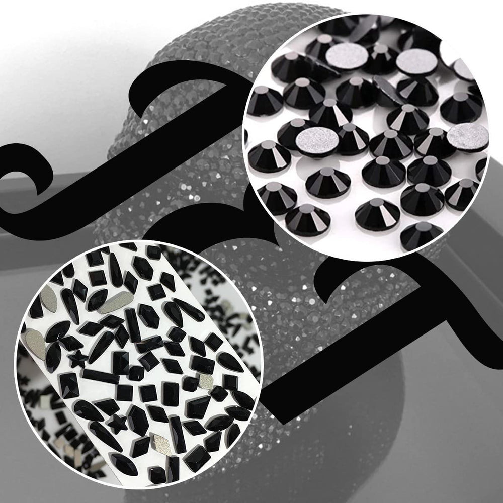 qiipii versatile rhinestones for nails, crafts, slime, projects