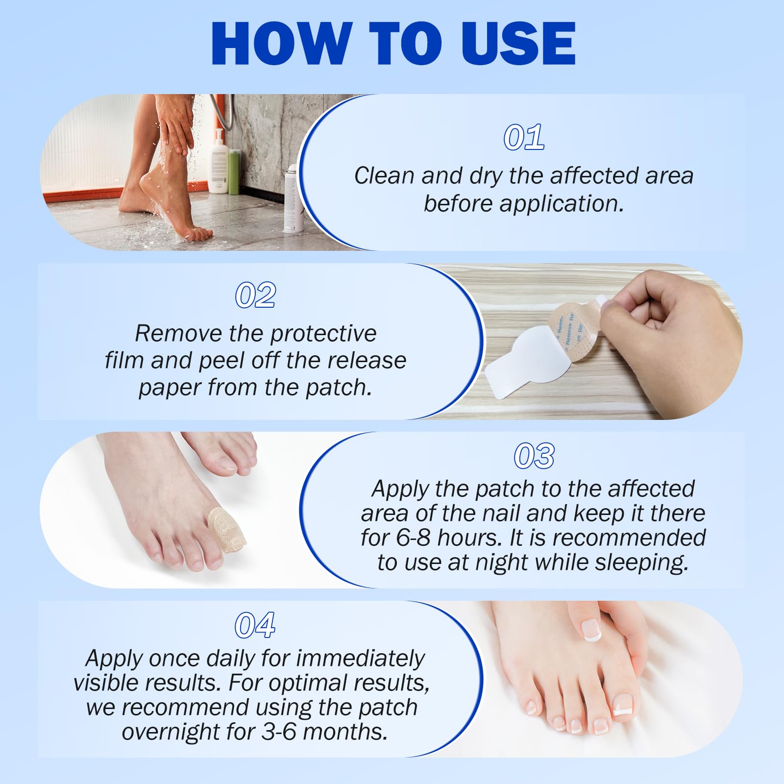 Qing Yo patch helps reduce visible discoloration over repeated use.