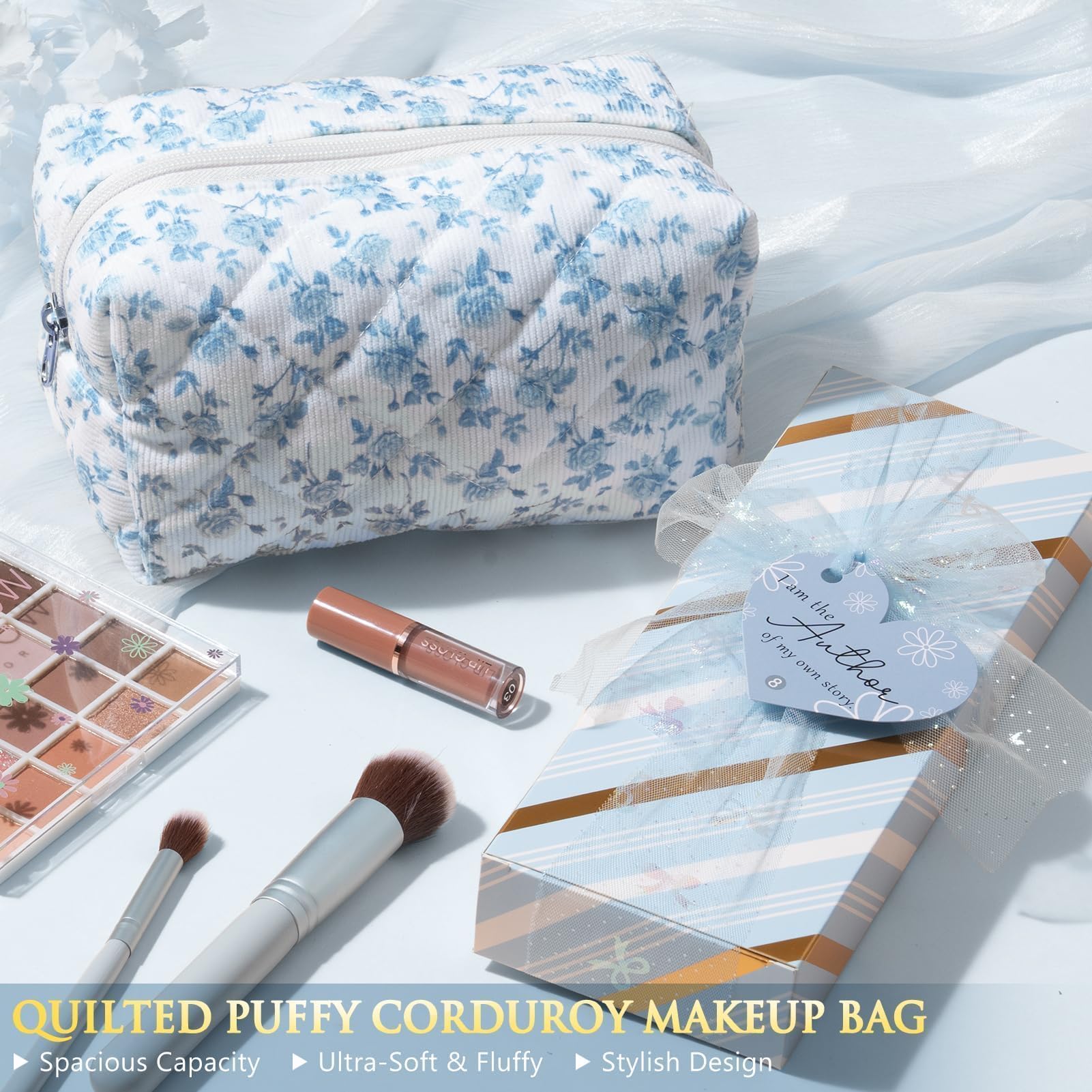 Qinline 3 in 1 face palette provides versatile color options for experiments.