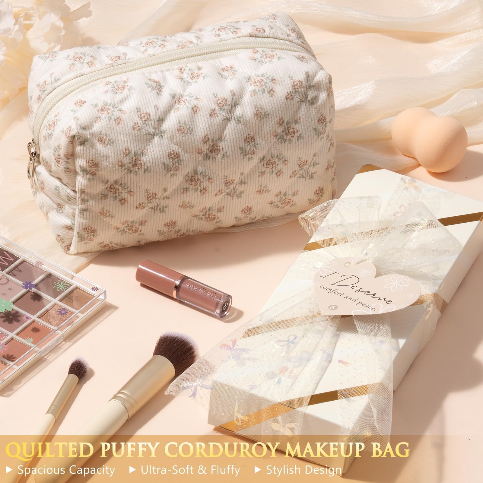 Qinline 3-in-1 face palette offers versatile color options