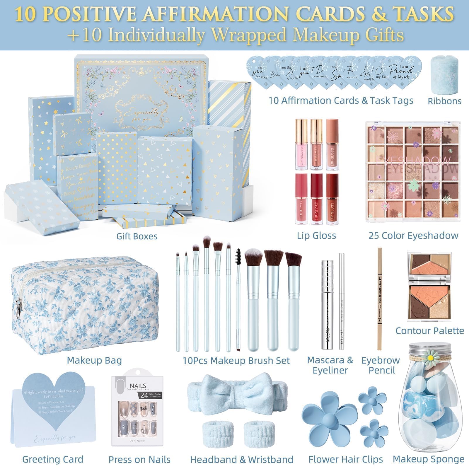 Qinline affirmation cards unboxing highlighting motivational messages for self-discovery and confidence.