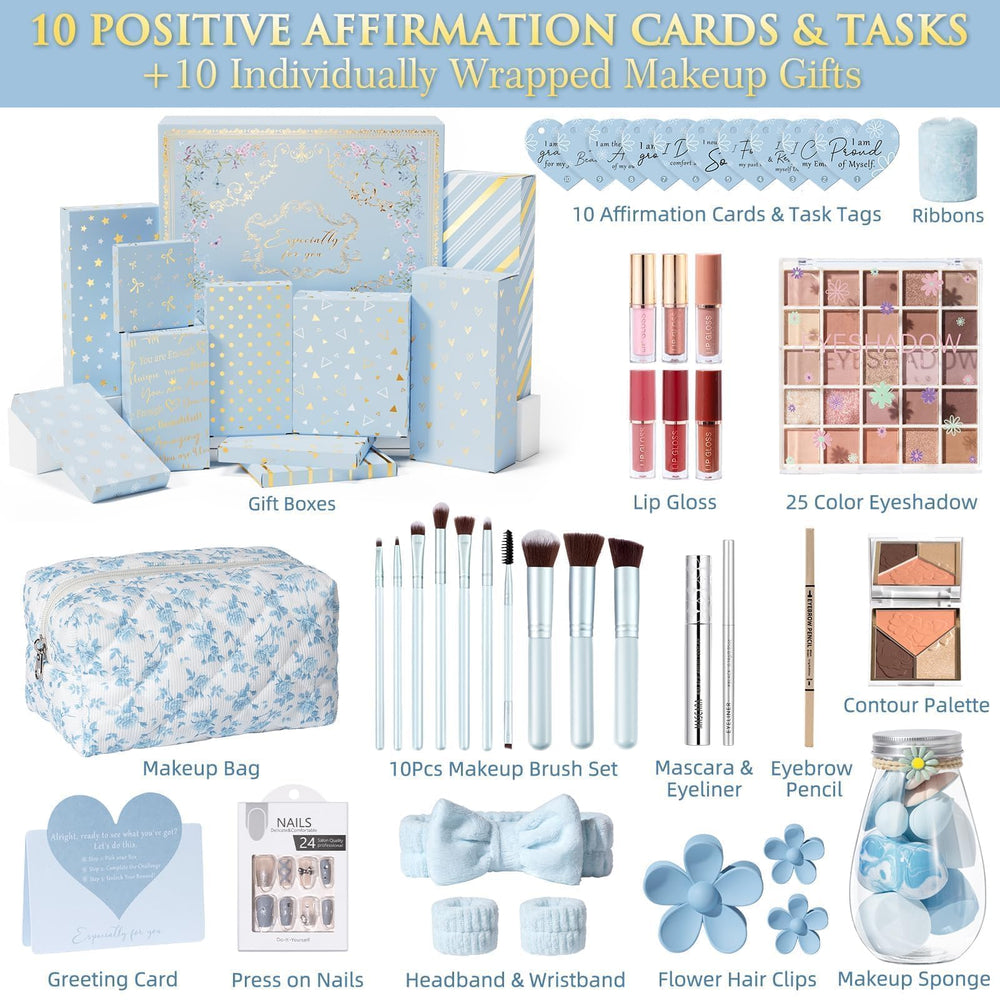 Qinline affirmation cards unboxing highlighting motivational messages for self-discovery and confidence.