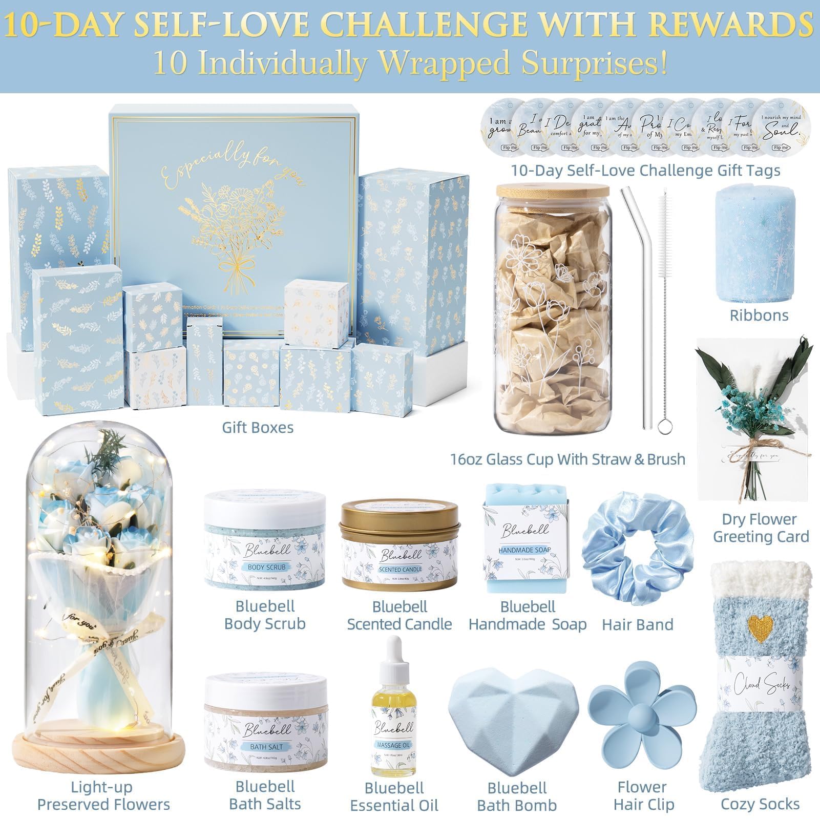 Qinline 16oz glass cup for daily drinks and cozy moments