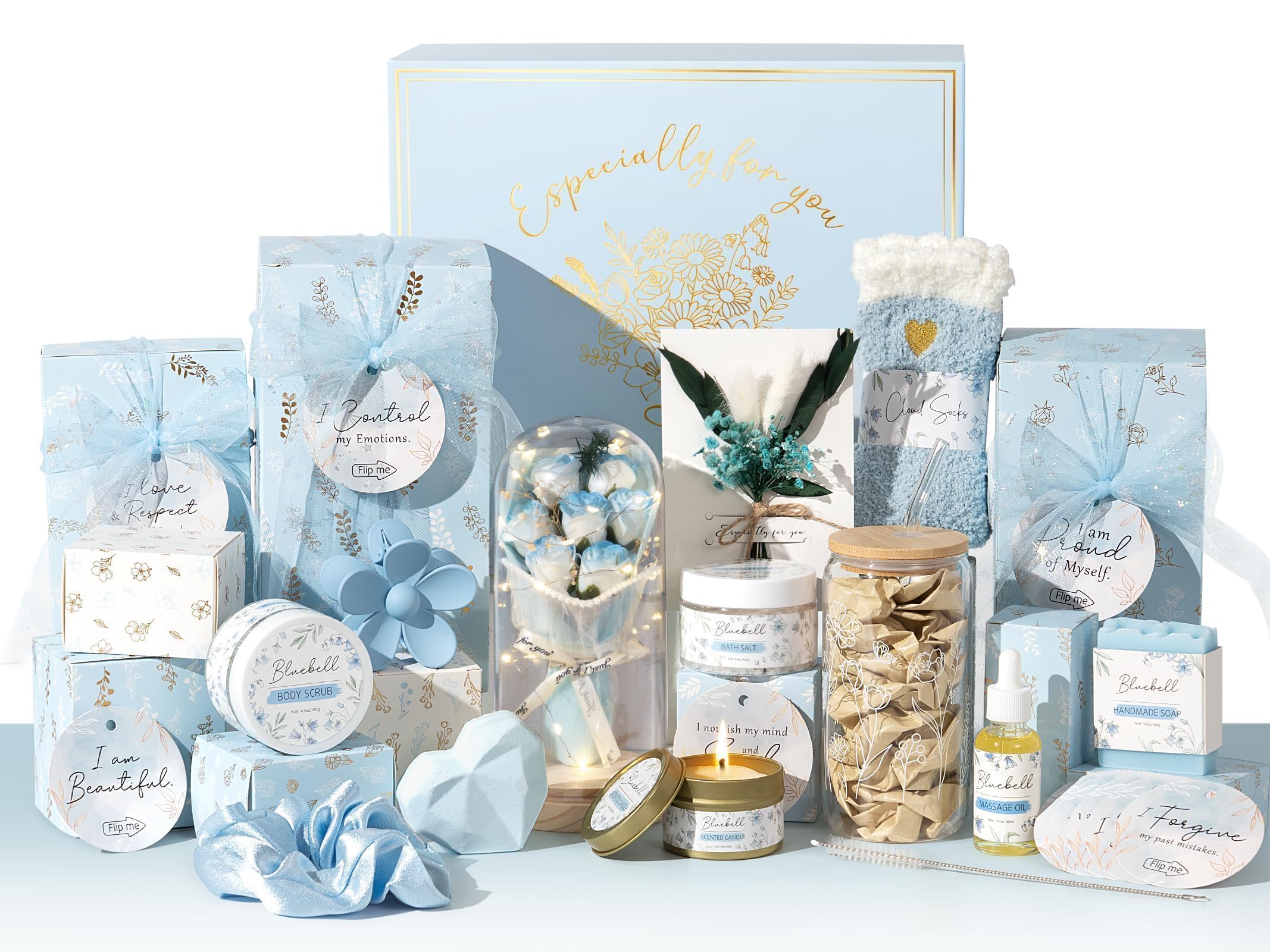 Qinline preserved rose in a glass dome, a timeless gift centerpiece for self-care