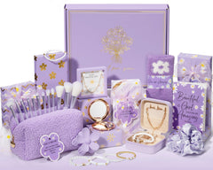 Qinline Valentines gift basket for teen girls, ideal for a joyful unboxing moment.