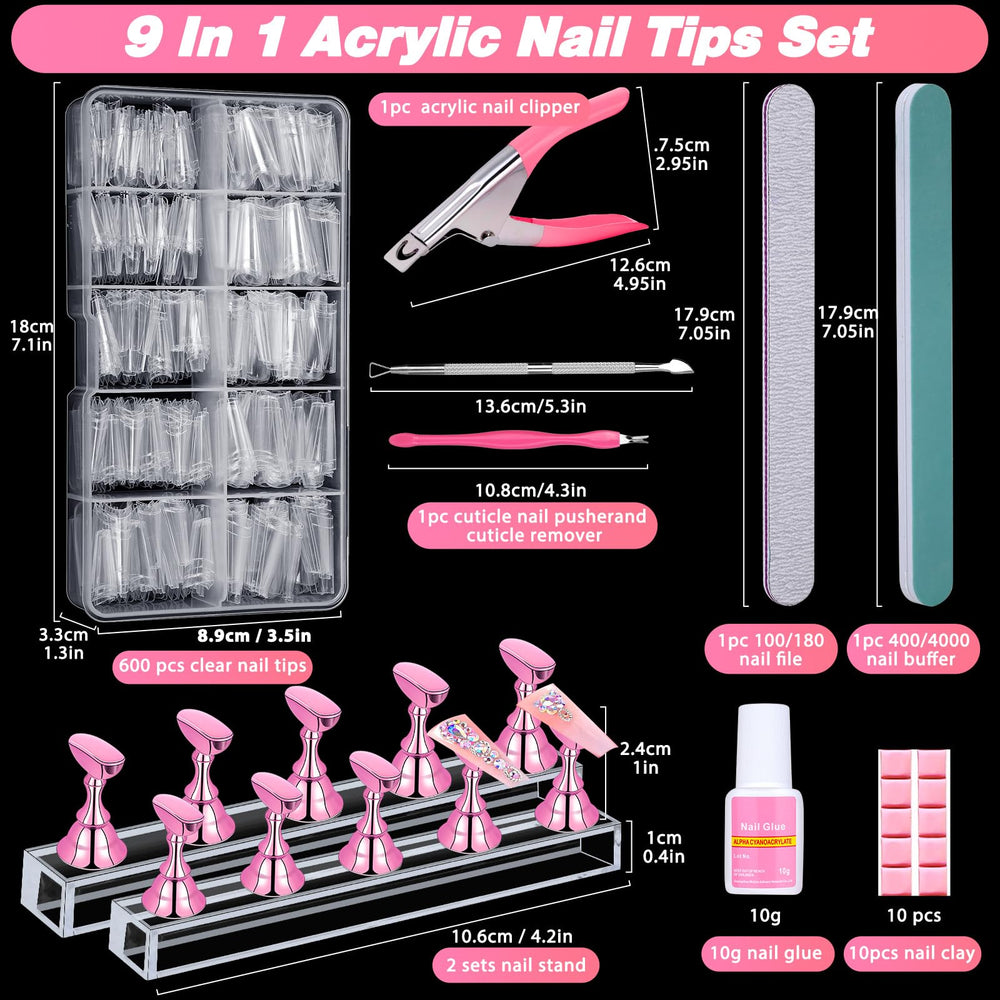 Qinzave 10g nail glue offers fast bonding for secure, long-lasting results.