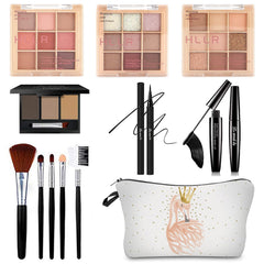 QIONG Flamingo all-in-one makeup kit palette for natural daytime looks