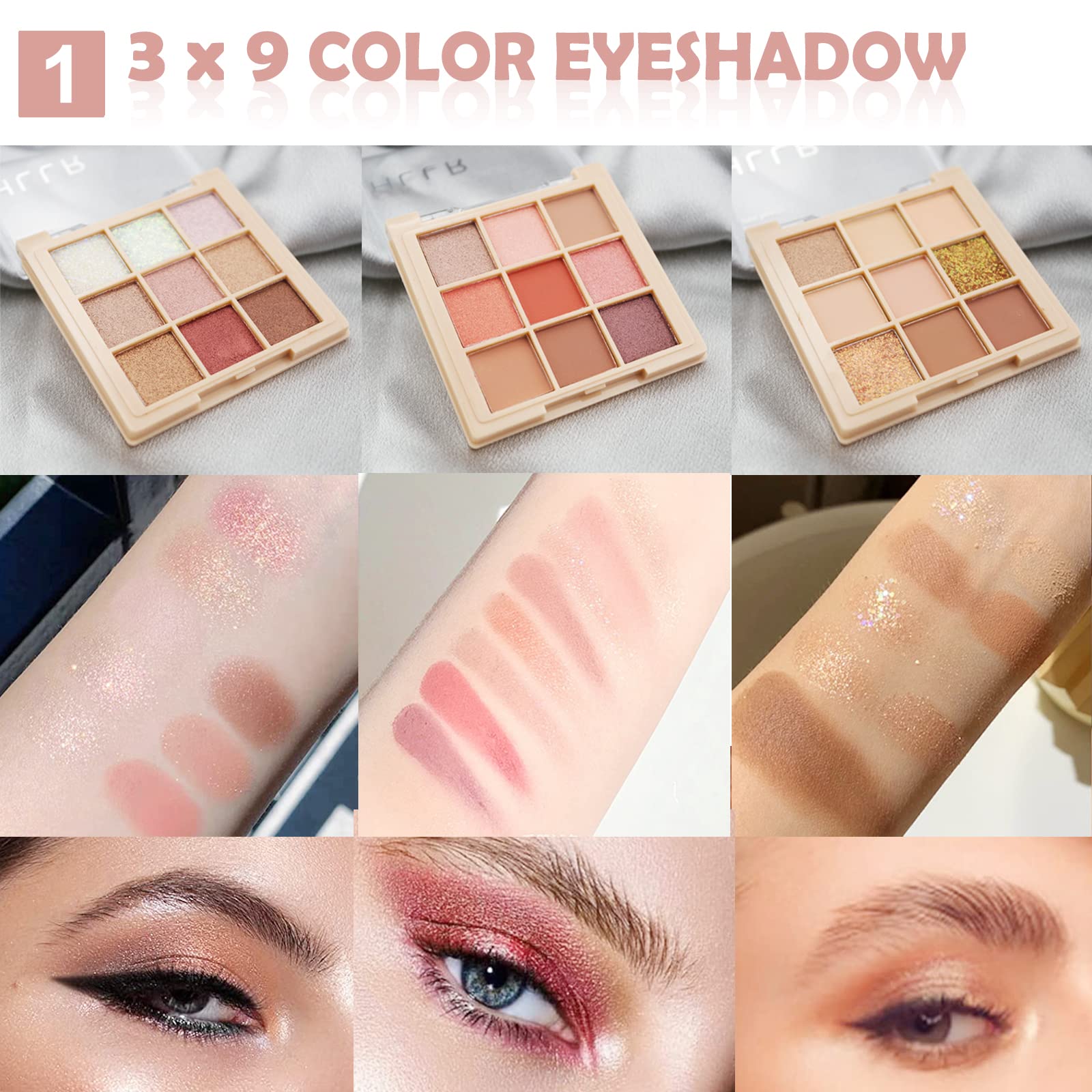 QIONG Flamingo waterproof liquid eyeliner for precise lines and lasting definition
