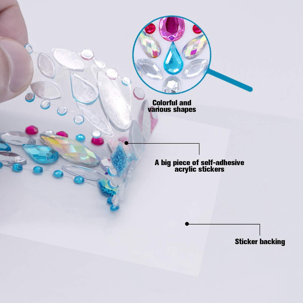 Qiseven reusable face gems reduce waste while delivering durable sparkle.
