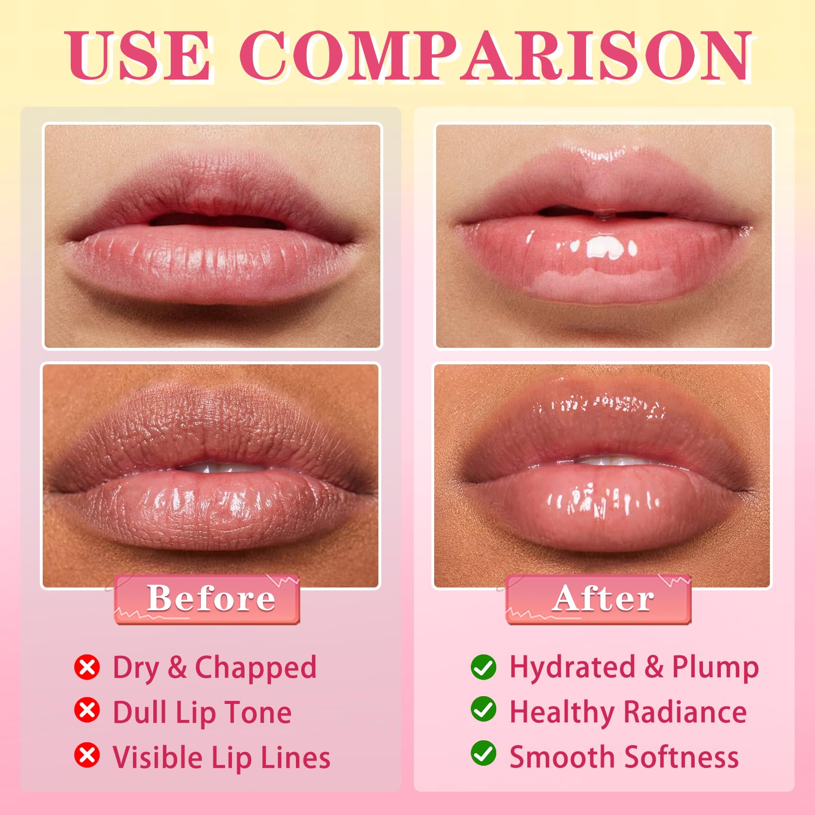 QIUFSSE strawberry lip mask jar with nourishing formula.