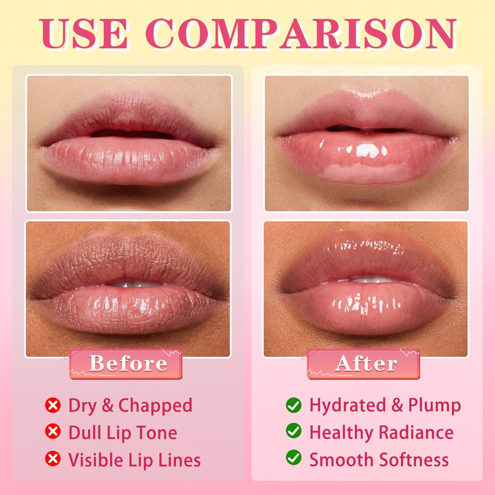 QIUFSSE strawberry lip mask jar with nourishing formula.
