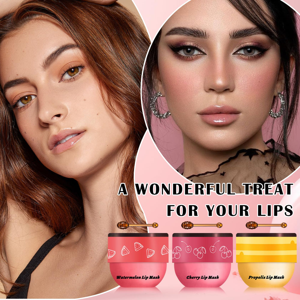 QIUFSSE flavors display honey watermelon cherry with pleasant taste and hydration