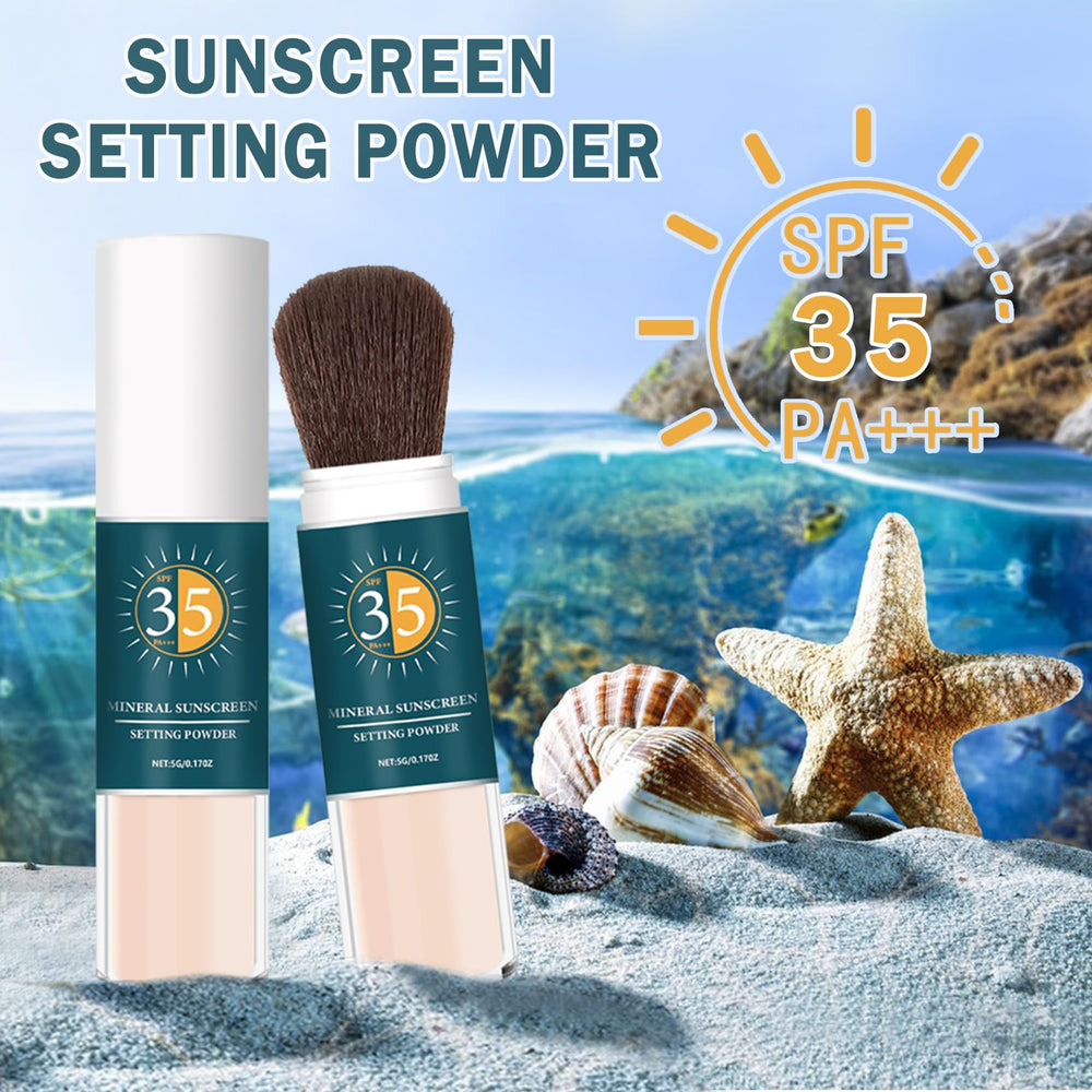 Lightweight translucent powder delivers a soft-matte finish on skin.