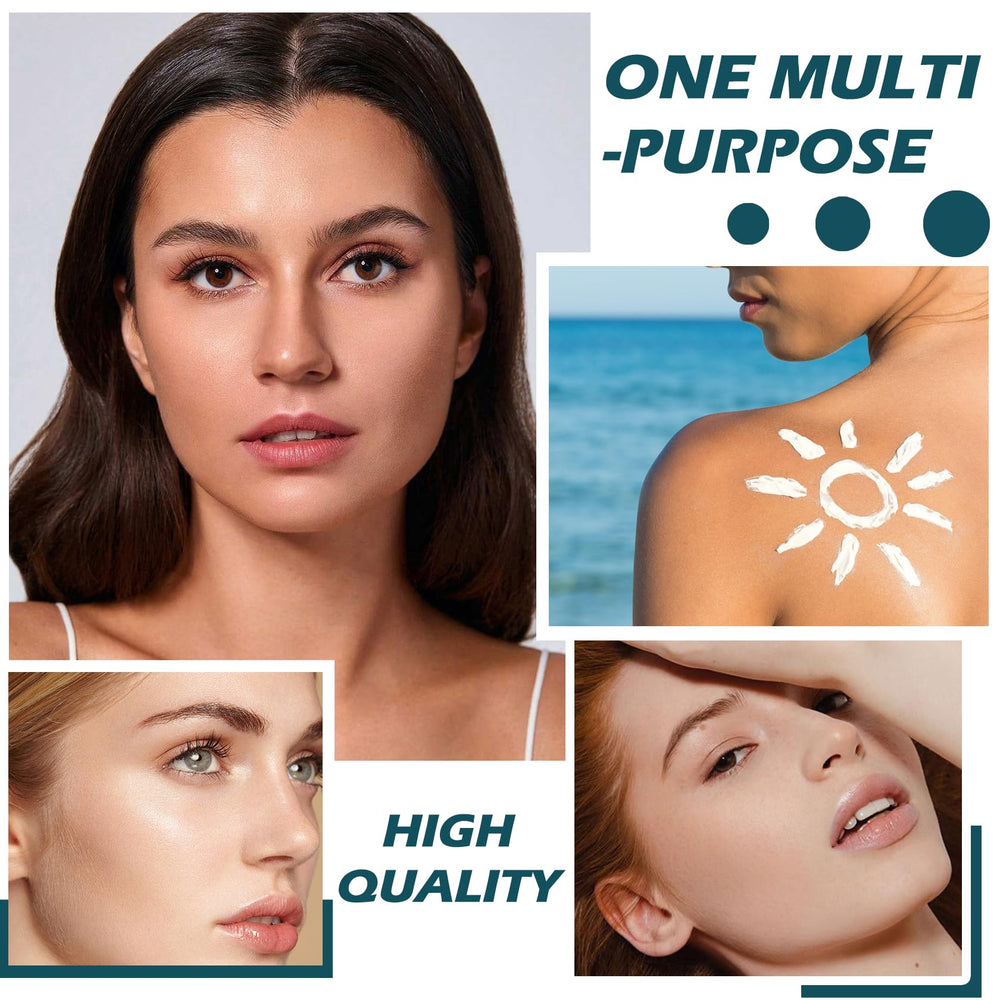Texture swatch reveals breathable mineral formula for natural coverage.