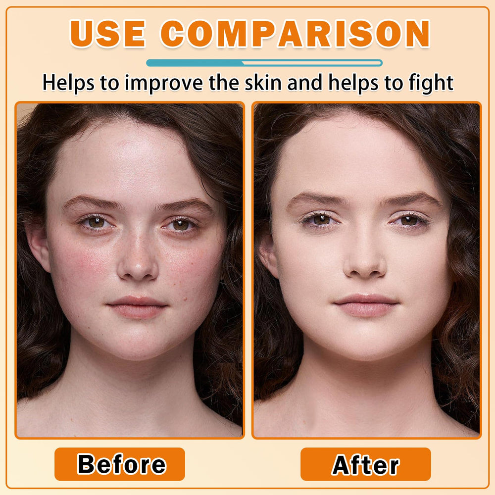 QIUFSSE Sunscreen Oil Spray glow effect shows radiant skin with a refreshing spray.