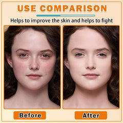 QIUFSSE Sunscreen Oil Spray glow effect shows radiant skin with a refreshing spray.