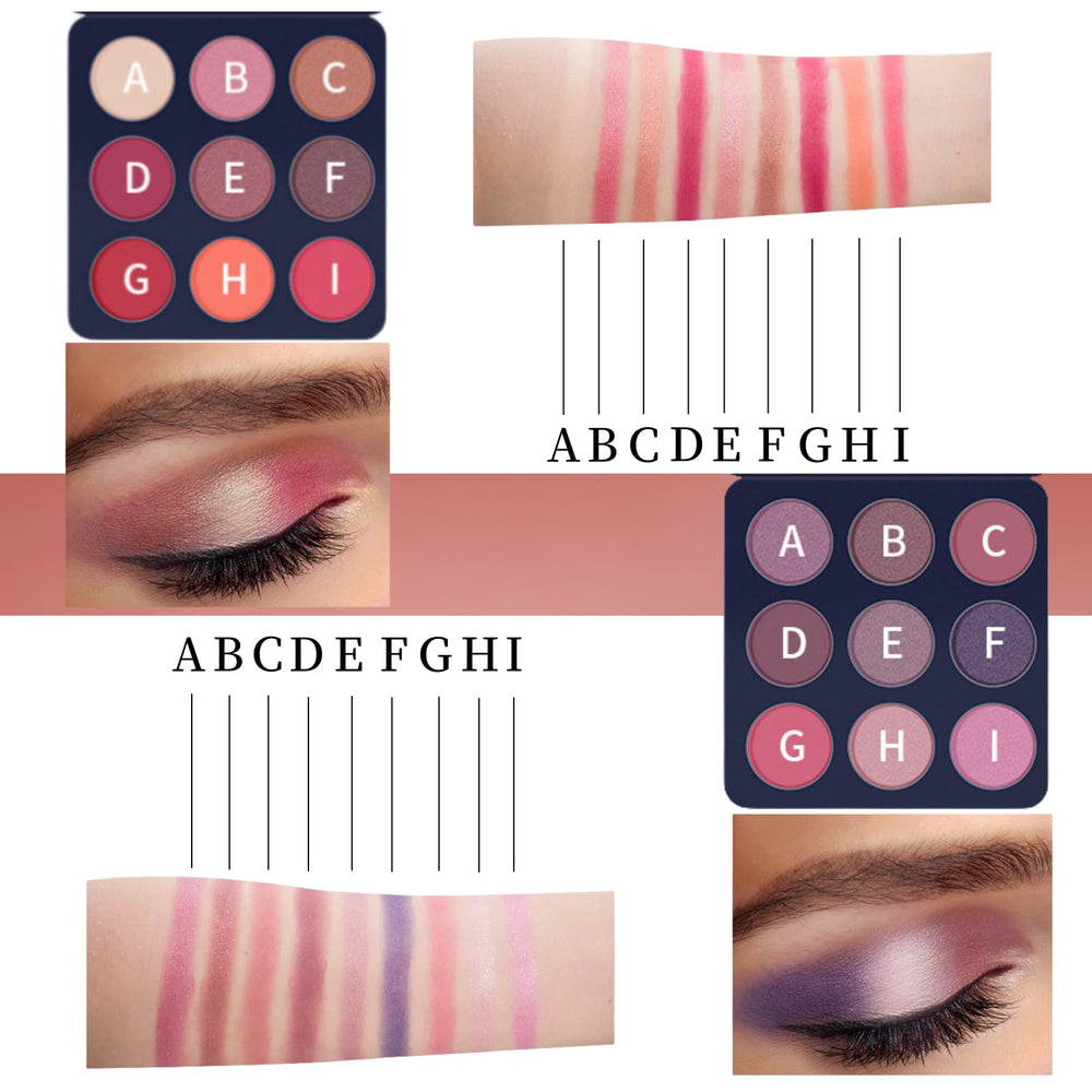 QiuNingTang teen makeup kit eyeshadow-collection offers versatile shades for day and night looks
