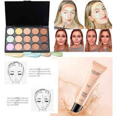 QiuNingTang teen makeup kit lipgloss-application adds glossy color with lasting shine