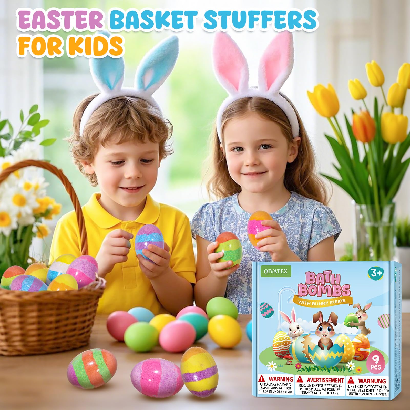 Qivatex gift set ideas for birthdays or Easter baskets.