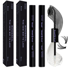 Qiveaory lash bond and seal kit compact pack for quick, portable lash application.