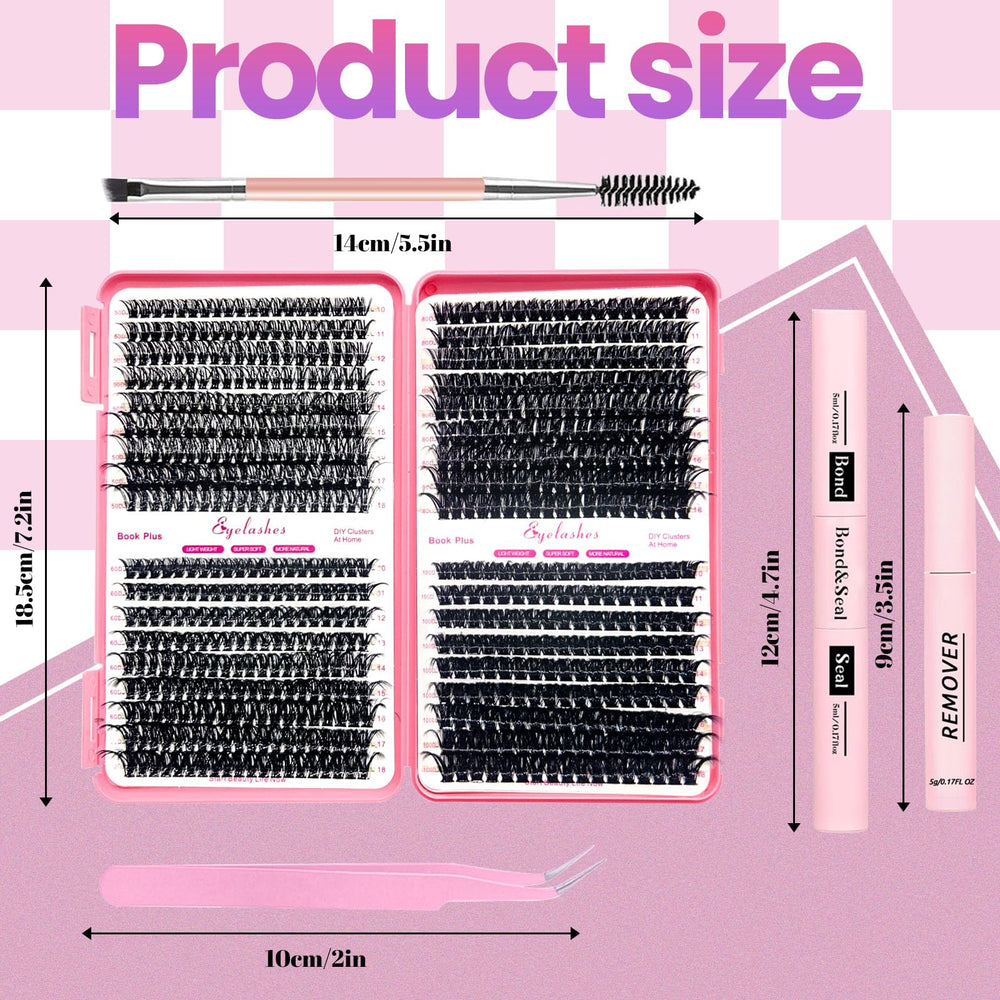 Qiveaory mapping guide inspires versatile lash styling ideas.