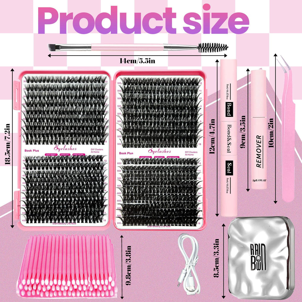 Qiveaory stainless tweezers enable precise cluster placement.