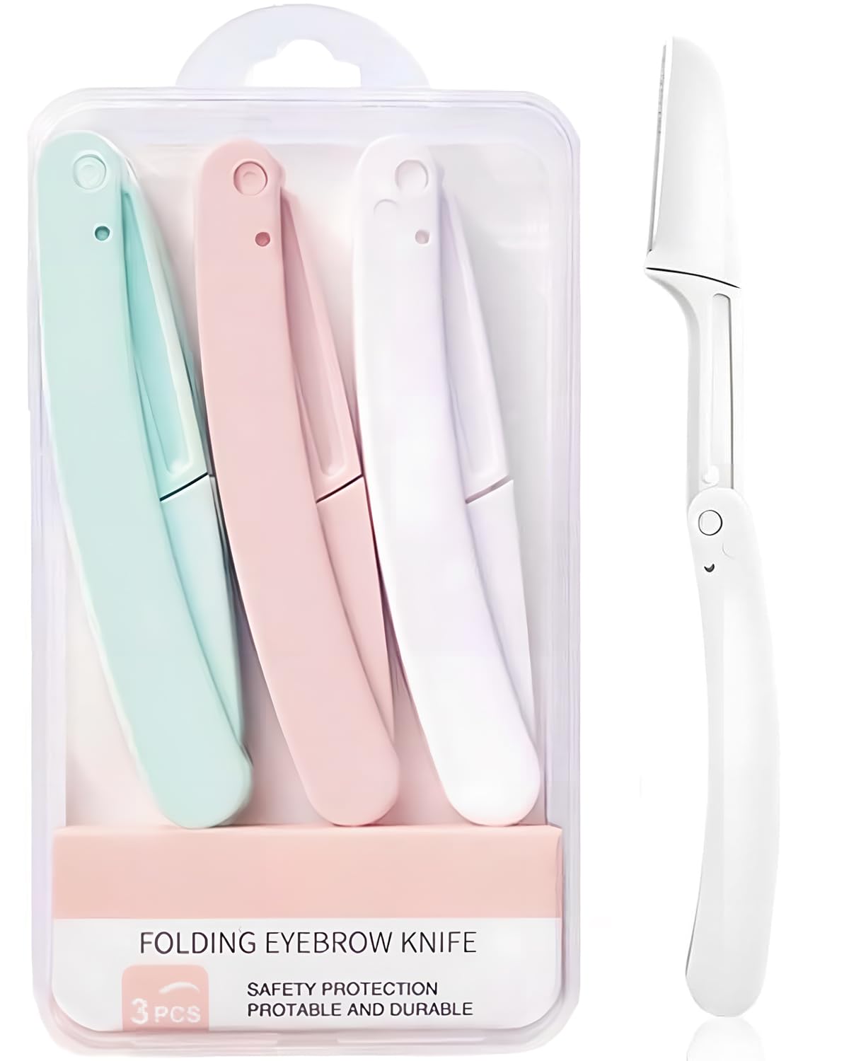 Qivorimith dermaplaning razor for the face with safe blades for smooth skin.