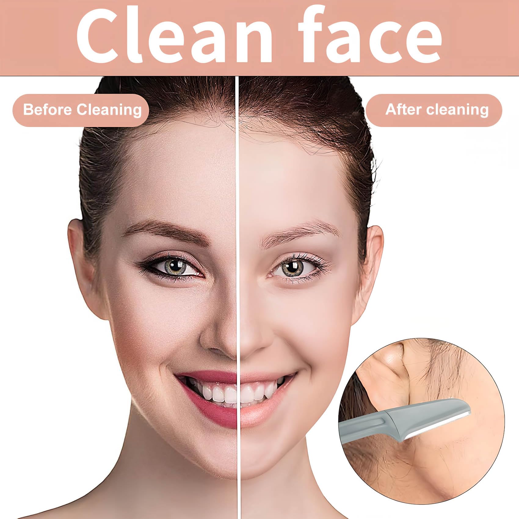 Qivorimith eyebrow razor pack enables precise shaping with minimal irritation.