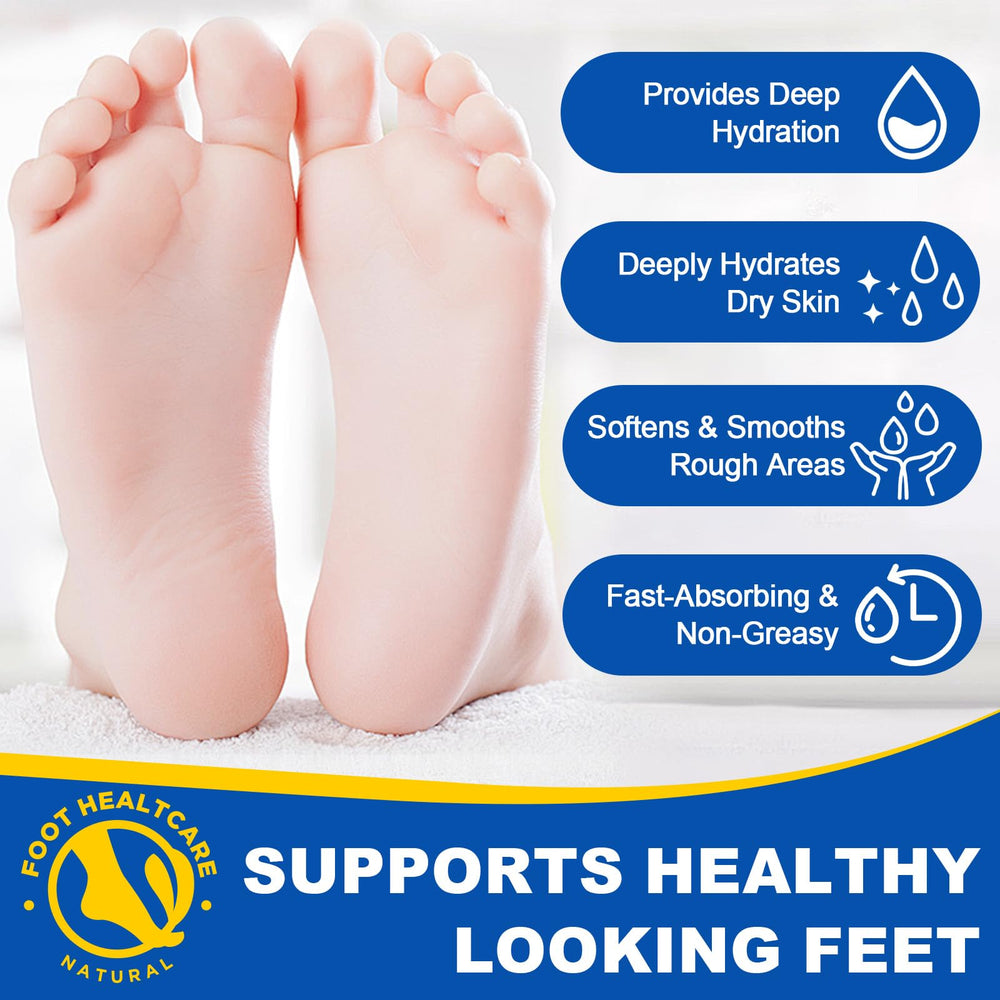 QJCWXIAOX Urea Foot Care Stick applied to heel for precise care.