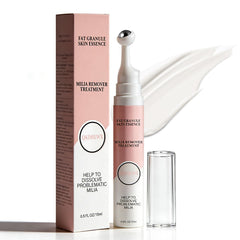 QKDBLWX Milia Remover Serum bottle pour enables easy, precise application.