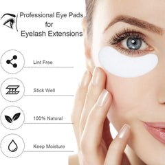 Close-up of QLeng eye patches, lint-free and skin-friendly