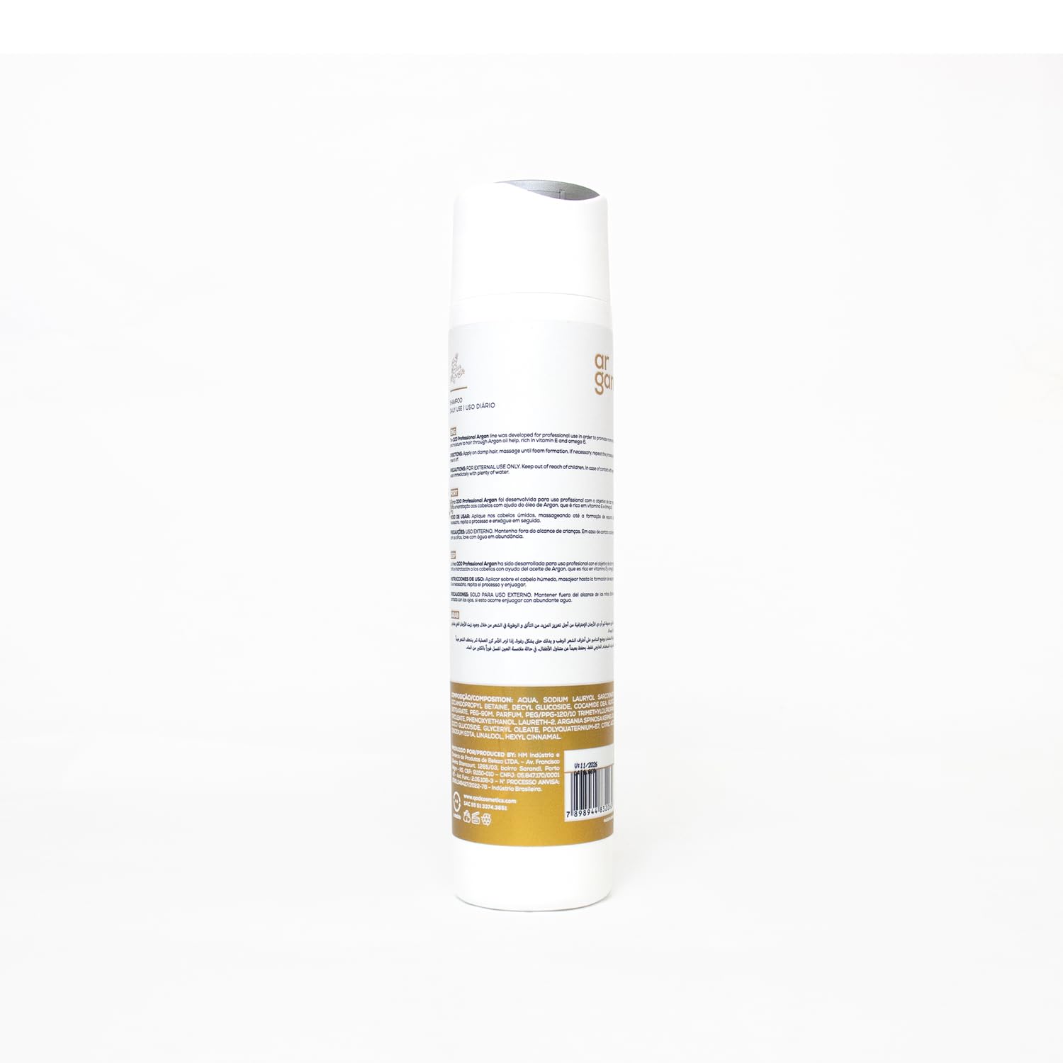 QoD PRO Argan Shampoo argan oil closeup shows Moroccan gold for revitalizing hair
