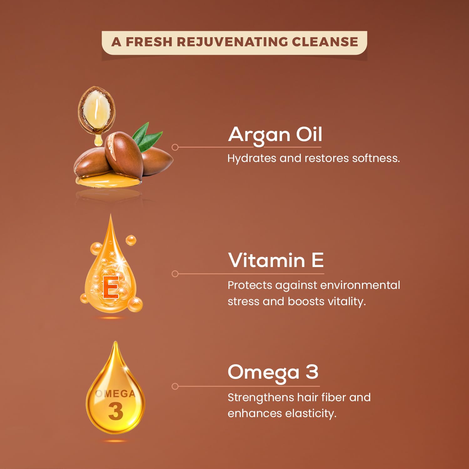 QoD PRO Argan Shampoo damage-care closeup hints protective cleansing