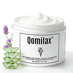 Qomilax Neuropathy Cream Mama Oasis packaging showing family-friendly design