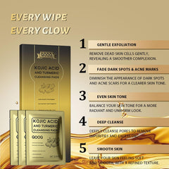 Two pads per packet, sealed to preserve moisture and cleanliness.