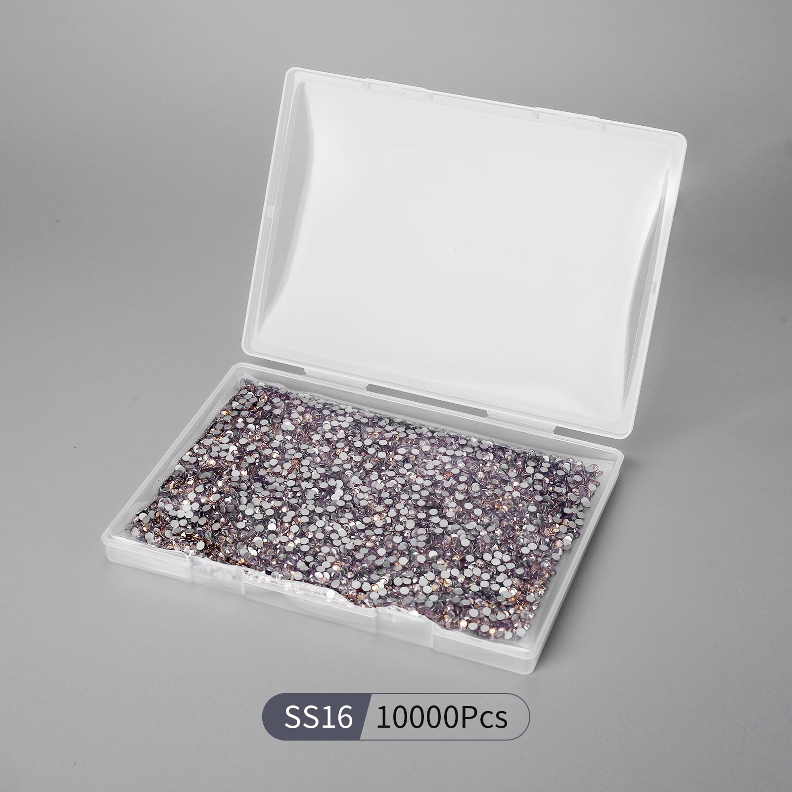 QPRETTY DU 10,000-piece bulk pack delivers consistent sparkle across crafts.