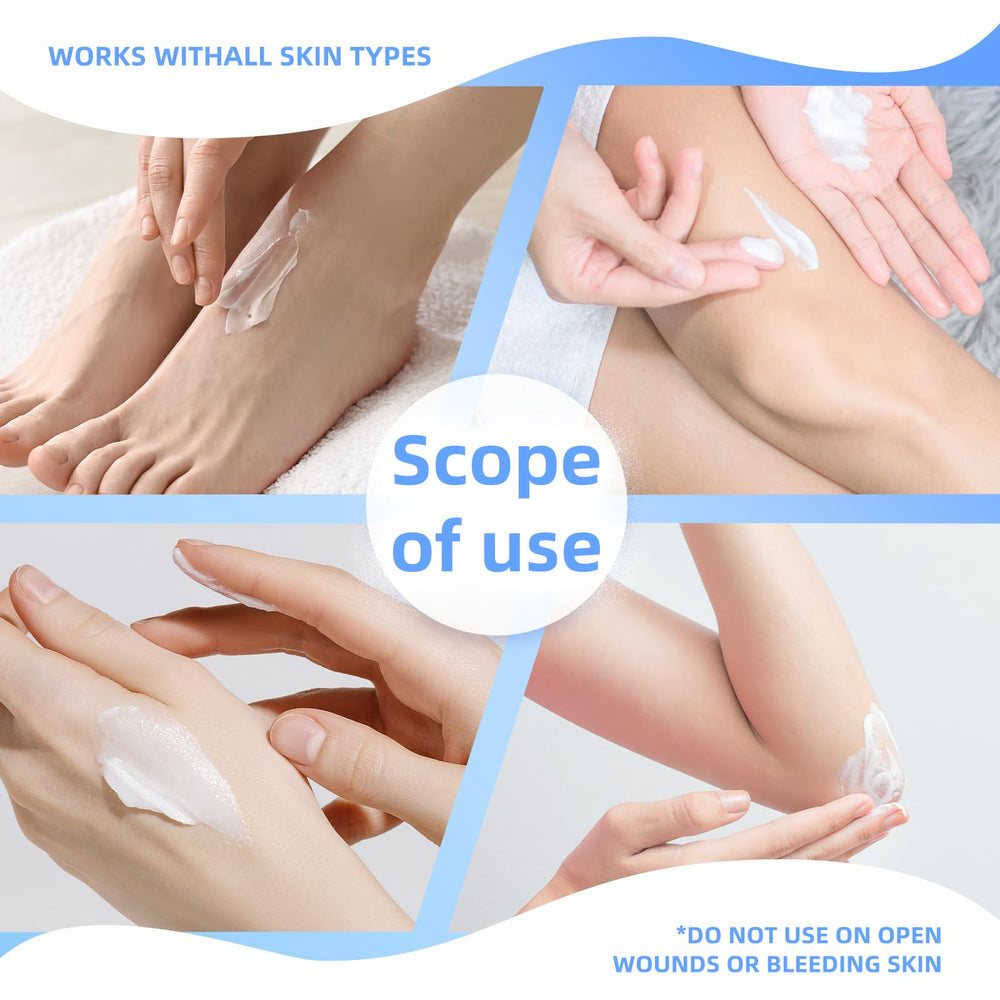 QQWIAX 40% Urea Cream on foot smoothing rough skin