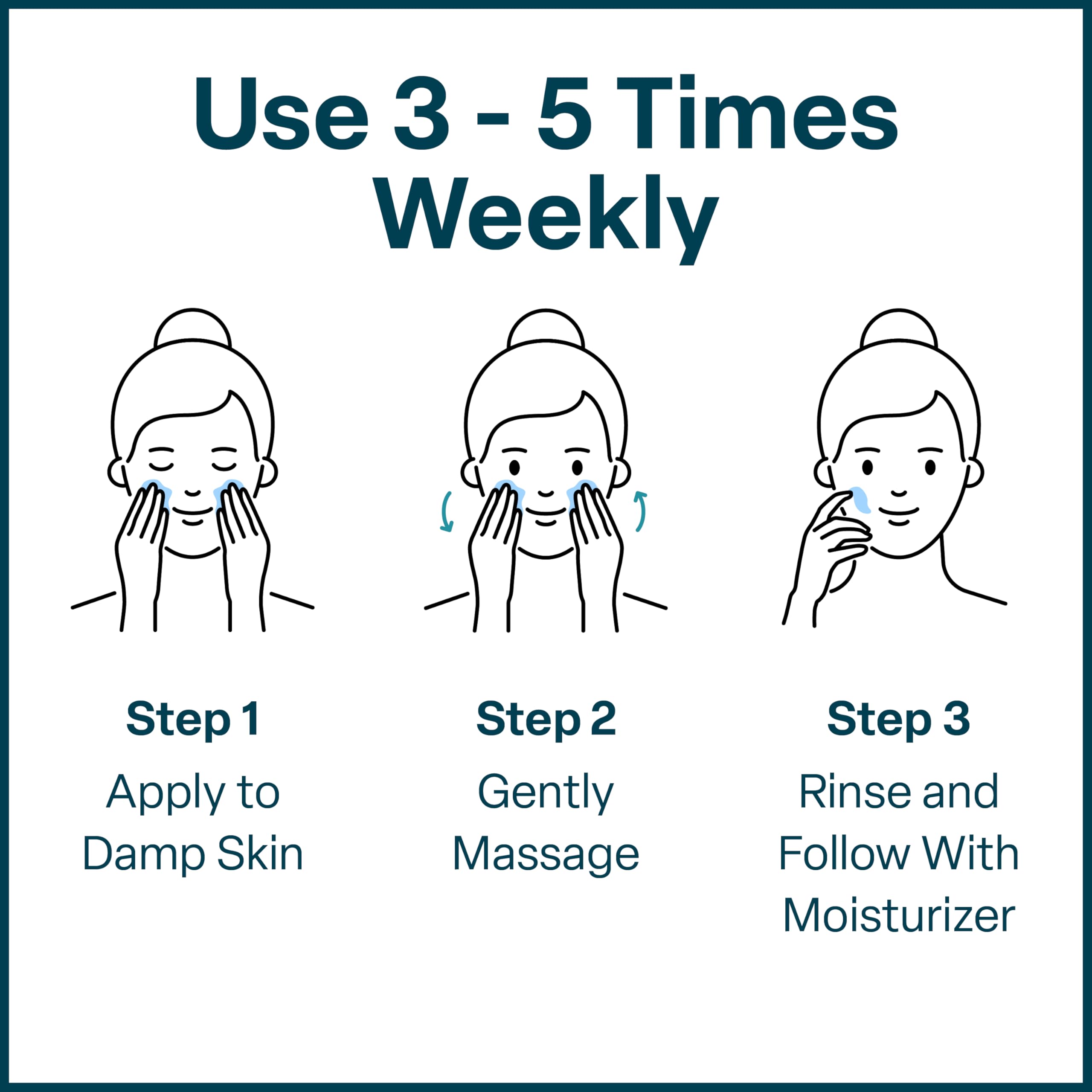 QRxLabs Glycolic Face Wash dark spot correction hints even tone.