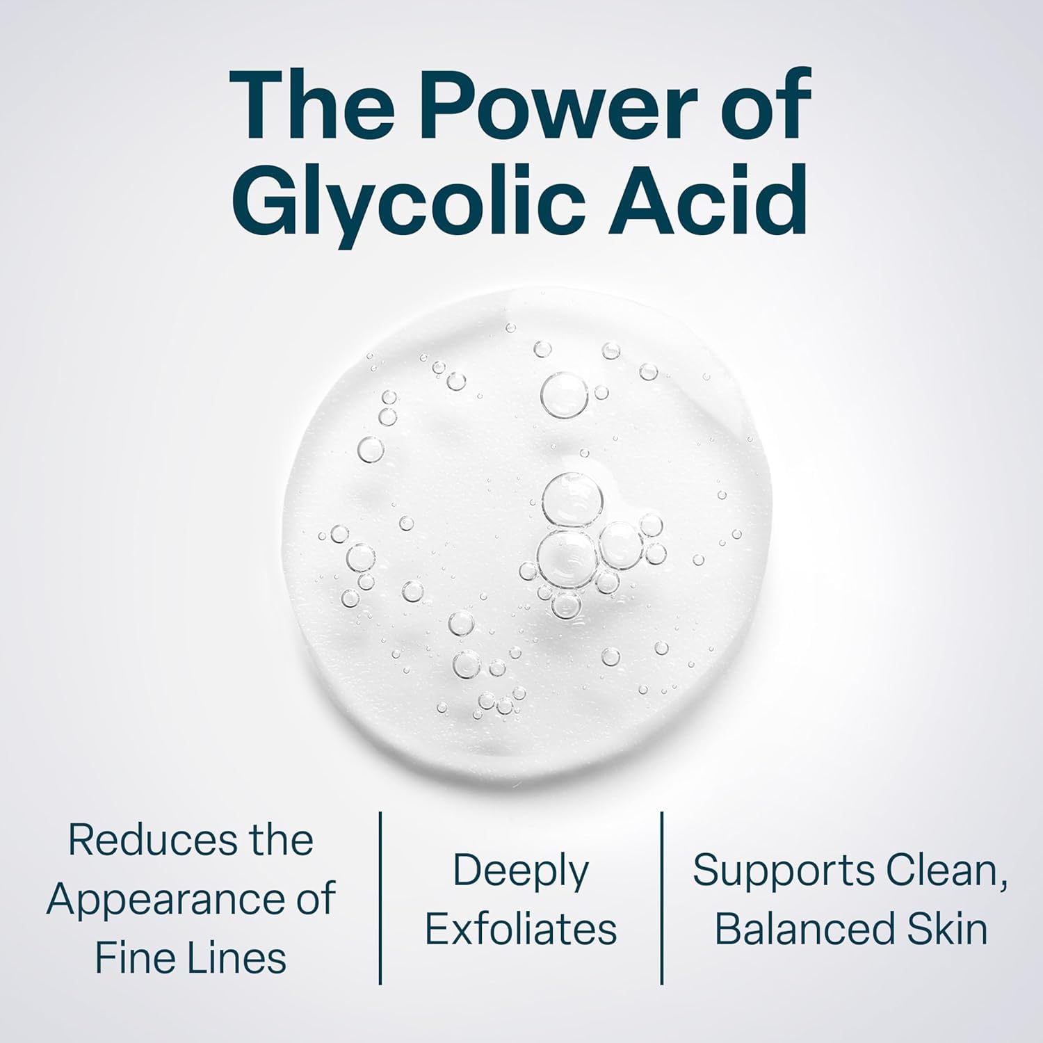 Close view of QRxLabs Glycolic Pads jar showing convenient 50-count supply