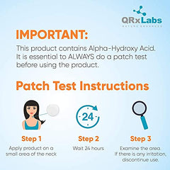 QRxLabs Hydrolific Serum application demonstrating lightweight hydration.