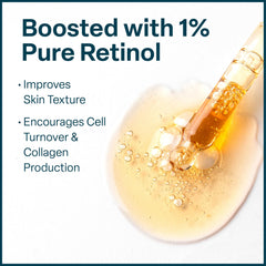 QRxLabs serum texture closeup shows a lightweight formula for daily use.